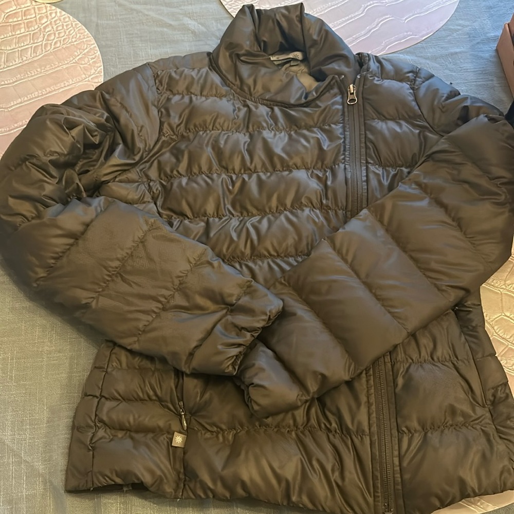 ATHLETA goose down puffer coat